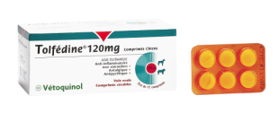 Tolfédine® 120 mg comprimés chiens