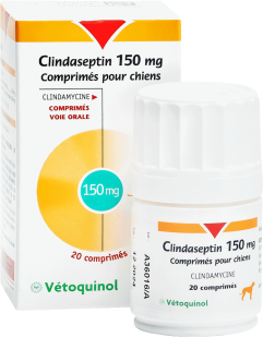 clindaseptin 150 mg comprimées pour chiens